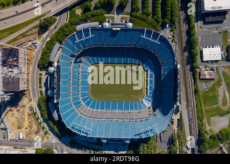 1 maggio 2020, Charlotte, North Carolina, USA: Lo stadio Bank of America ospita i Carolina Panthers della NFL a Charlotte, NC Foto Stock