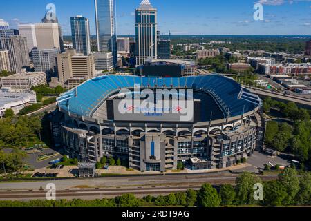 1 maggio 2020, Charlotte, North Carolina, USA: Lo stadio Bank of America ospita i Carolina Panthers della NFL a Charlotte, NC Foto Stock