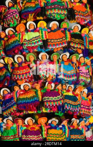 Bambole in negozio, Guanajuato, provincia di Guanajuato, Messico Foto Stock