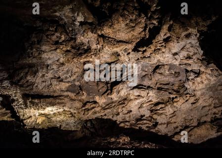 La magica grotta di Svoboda in Slovacchia Foto Stock