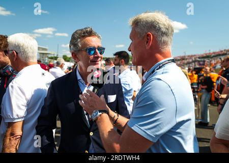 Mogyorod, Ungheria. 23 luglio 2023. AGAG Alejandro, durante il Gran Premio d'Ungheria di Formula 1 Qatar Airways 2023, undicesimo round del Campionato Mondiale di Formula 1 2023 dal 21 al 23 luglio 2023 sull'Hungaroring, a Mogyorod, Ungheria - foto Florent Gooden/DPPI Credit: DPPI Media/Alamy Live News Foto Stock