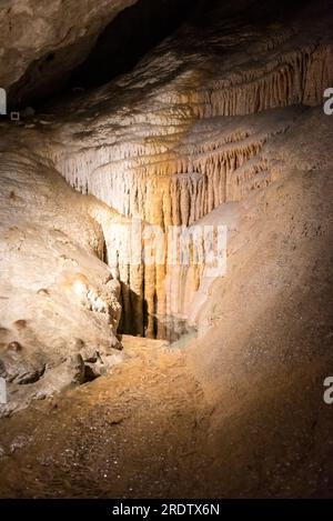 La magica grotta di Svoboda in Slovacchia Foto Stock