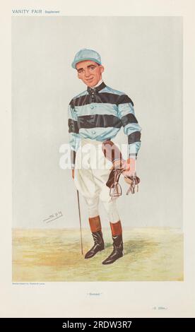 Vanity Fair: Jockeys; 'Bernard', Bernard Dillon, 12 settembre 1906 1906 di Leslie Ward Foto Stock