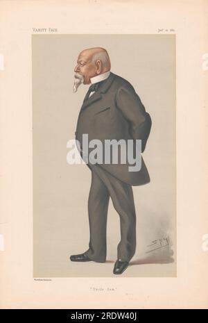 Vanity Fair - americani. "Zio Sam". Signor Samuel Ward. 10 gennaio 1880 1880 di Leslie Ward Foto Stock