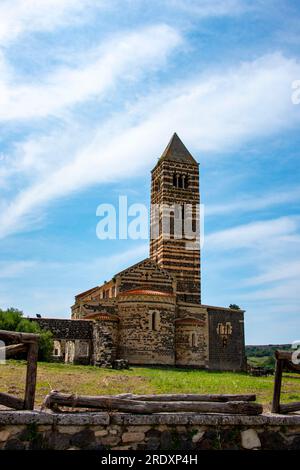 Chiesa della Santissima Trinità Saccargia - Sardegna - Italia Foto Stock