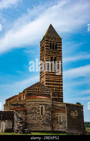 Chiesa della Santissima Trinità Saccargia - Sardegna - Italia Foto Stock