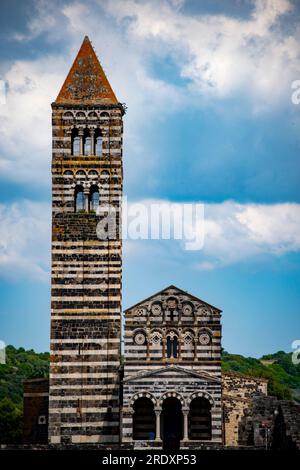 Chiesa della Santissima Trinità Saccargia - Sardegna - Italia Foto Stock