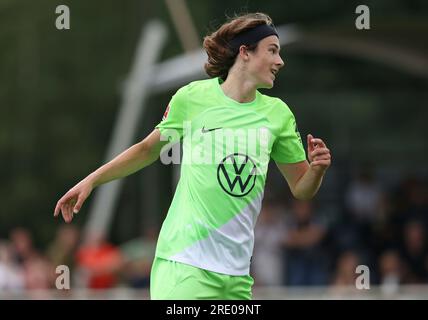 Firo : 07/15/2023, calcio, 1° campionato, 1° Bundesliga, Stagione 2023/2024, test match, VfL Wolfsburg - Selezione di Beck Jubilation Bennit BROGER, Wolfsburg Foto Stock