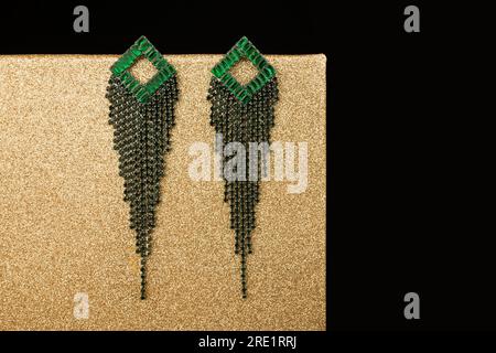 nove sfondo con accessori Foto Stock