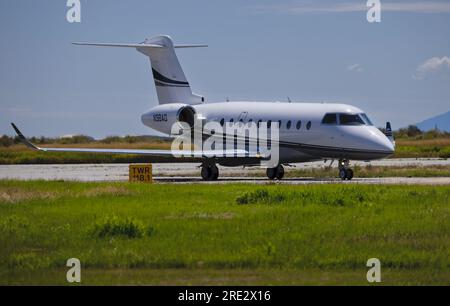 Gulfstream G280 a Boundary Bay Canada Foto Stock