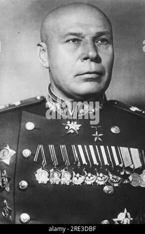 Timoshenko, Semyon Konstantinovich, 18.2.1895 - 31.3,1970, generale sovietico, ADDITIONAL-RIGHTS-CLEARANCE-INFO-NOT-AVAILABLE Foto Stock