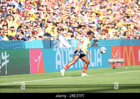 Sydney, Australia, 25 luglio 2023: Linda Caicedo (18) della Colombia () (Patricia Pérez Ferraro/SPP) credito: SPP Sport Press Photo. /Alamy Live News Foto Stock