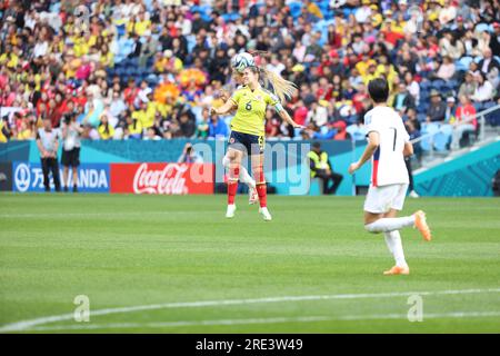 Sydney, Australia, 25 luglio 2023: Daniela Montoya (6) della Colombia capitano della squadra () (Patricia Pérez Ferraro/SPP) credito: SPP Sport Press Photo. /Alamy Live News Foto Stock