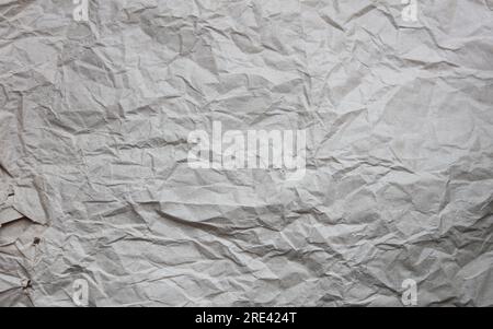 uno sfondo a trama di carta stropicciata Foto Stock