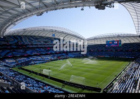 Sydney, Australia. 25 luglio 2023. Una visione generale dell'interno del Sydney Football Stadium prima della Coppa del mondo femminile FIFA 2023 tra Francia e Giamaica al Sydney Football Stadium il 23 luglio 2023 a Sydney, Australia credito: IOIO IMAGES/Alamy Live News Foto Stock