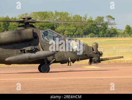 Esercito italiano AH-129D Mangusta, elicottero d'attacco al Royal International Air Tattoo 2023 Foto Stock
