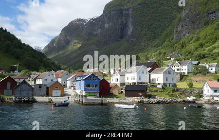 Crociera sul Sognefjord, Flam, Norvegia Foto Stock