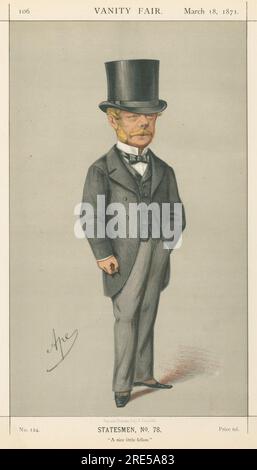 Politici - Vanity Fair. "Un bel piccolino." L'onorevole Gerard James Noel. 18 marzo 1871 1871 di Carlo Pellegrini Foto Stock