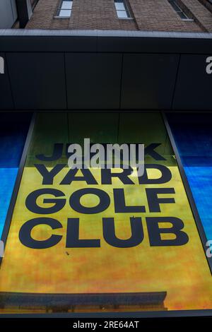 Junk Yard Golf Club - Oxford Foto Stock