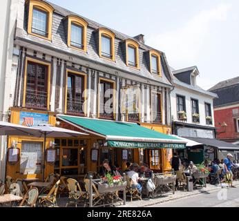 Ristorante le Drakkar a St Valery sur somme Foto Stock