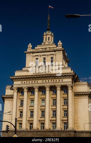 Casa Ufficio dell'Assemblea Nazionale a Sofia, Bulgaria Foto Stock