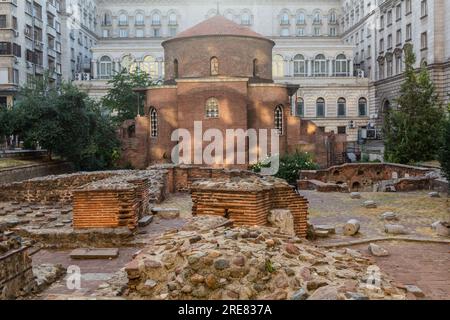 Chiesa di St George Rotunda a Sofia, Bulgaria Foto Stock