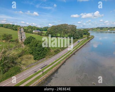 Courtmacsherry Estuary at high Tidal, luglio 2023 Foto Stock
