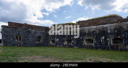 Fort Cumberland, Fort Cumberland Road, Southsea, Portsmouth, Hampshire, Inghilterra, Regno Unito. Foto Stock