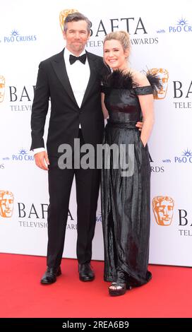 Foto deve essere accreditata ©Alpha Press 078237 14/05/2023 Harriet Dyer e Patrick Brammall BAFTA TV Television Awards 2023 a Londra Foto Stock