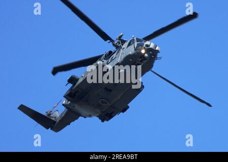 CH-148 ciclone in volo Foto Stock