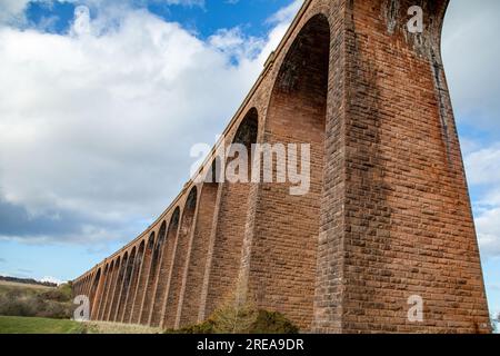 Viadotto ferroviario di Culloden sulla Highland Main Line progettato da Murdoch Paterson Foto Stock