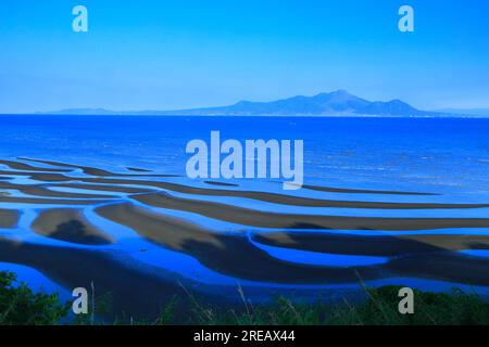 Mikoshirai Beach di mattina Foto Stock