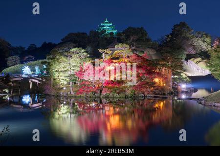 Korakuen Night View Foto Stock