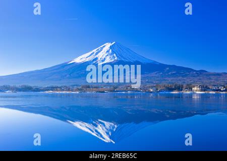 Monte Fuji Foto Stock