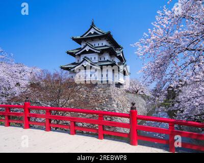 Castello di Hirosaki Foto Stock