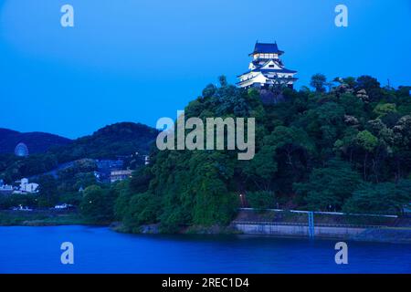 Il castello di Inuyama Foto Stock