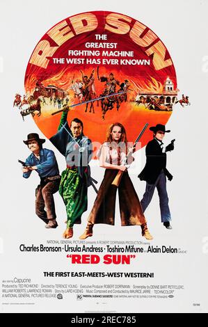 RED SUN (1971) -titolo originale: SOLEIL ROUGE-, diretto da TERENCE YOUNG. Crediti: LES FILMS CORONA / album Foto Stock