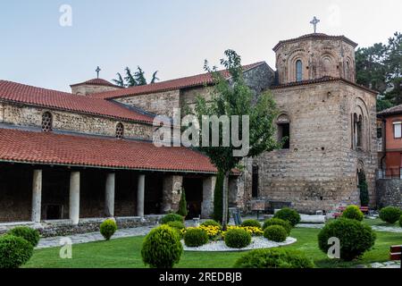 Chiesa di Santa Sofia nella città di Ocrida, Macedonia del Nord Foto Stock