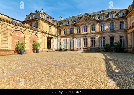 Strasburgo Alsazia Francia. Palais Rohan Foto Stock