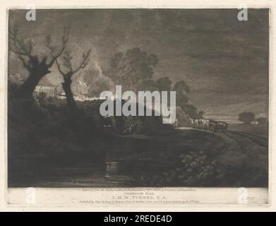 Colebrook Dale 1825 di Frederick Christian Lewis Foto Stock