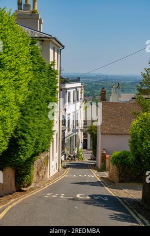 Affacciato su St AnnÕs Road nella grande Malvern Foto Stock