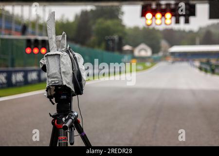 Stavelot, Belgique. 27 luglio 2023. Illustrazione durante il Gran Premio del Belgio di Formula 1 MSC Cruises 2023, dodicesimo appuntamento del Campionato Mondiale di Formula 1 2023 dal 28 al 30 luglio 2023 sul circuito di Spa-Francorchamps, a Stavelot, Belgio - foto Paul Viacle/DPPI Credit: DPPI Media/Alamy Live News Foto Stock