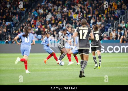 Sydney, Australia. 23 luglio 2023. Jam11 Khadija Shaw (11 Giamaica) (foto di Patricia Pérez Ferraro/SOPA Images/Sipa USA) credito: SIPA USA/Alamy Live News Foto Stock