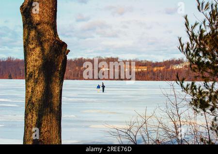 L'inverno nel New England è davvero bello. Foto Stock