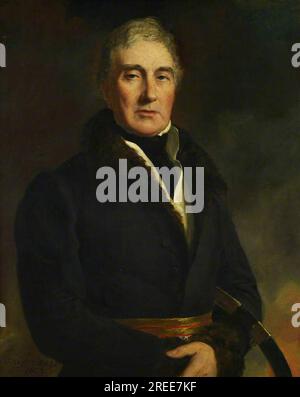 Thomas Graham, i barone Lynedoch di Balgowan, 1748 - 1843. Generale 1822 di George Hayter Foto Stock