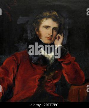 George James Welbore Agar-Ellis, i barone dover, MP, FRS, FSA (1797-1833) (dopo Sir Thomas Lawrence) XIX secolo di George Hayter Foto Stock