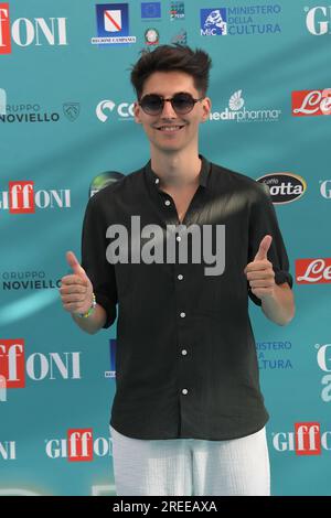 Giffoni Vallepiana, Italia. 27 luglio 2023. Emanuele Aloia Emanuele Aloia Credit: Agenzia fotografica indipendente/Alamy Live News Foto Stock