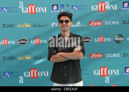 Giffoni Vallepiana, Italia. 27 luglio 2023. Emanuele Aloia Emanuele Aloia Credit: Agenzia fotografica indipendente/Alamy Live News Foto Stock