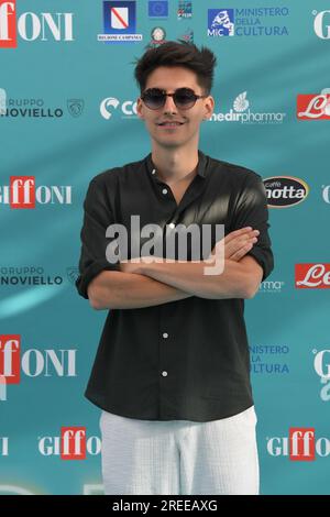 Giffoni Vallepiana, Italia. 27 luglio 2023. Emanuele Aloia Emanuele Aloia Credit: Agenzia fotografica indipendente/Alamy Live News Foto Stock