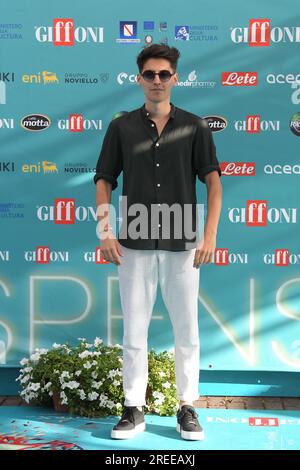 Giffoni Vallepiana, Italia. 27 luglio 2023. Emanuele Aloia Emanuele Aloia Credit: Agenzia fotografica indipendente/Alamy Live News Foto Stock